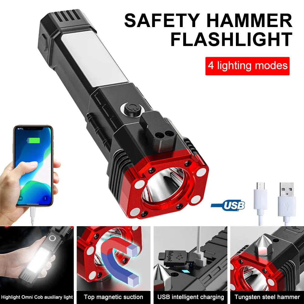 Multifunctional Rechargeable Torch